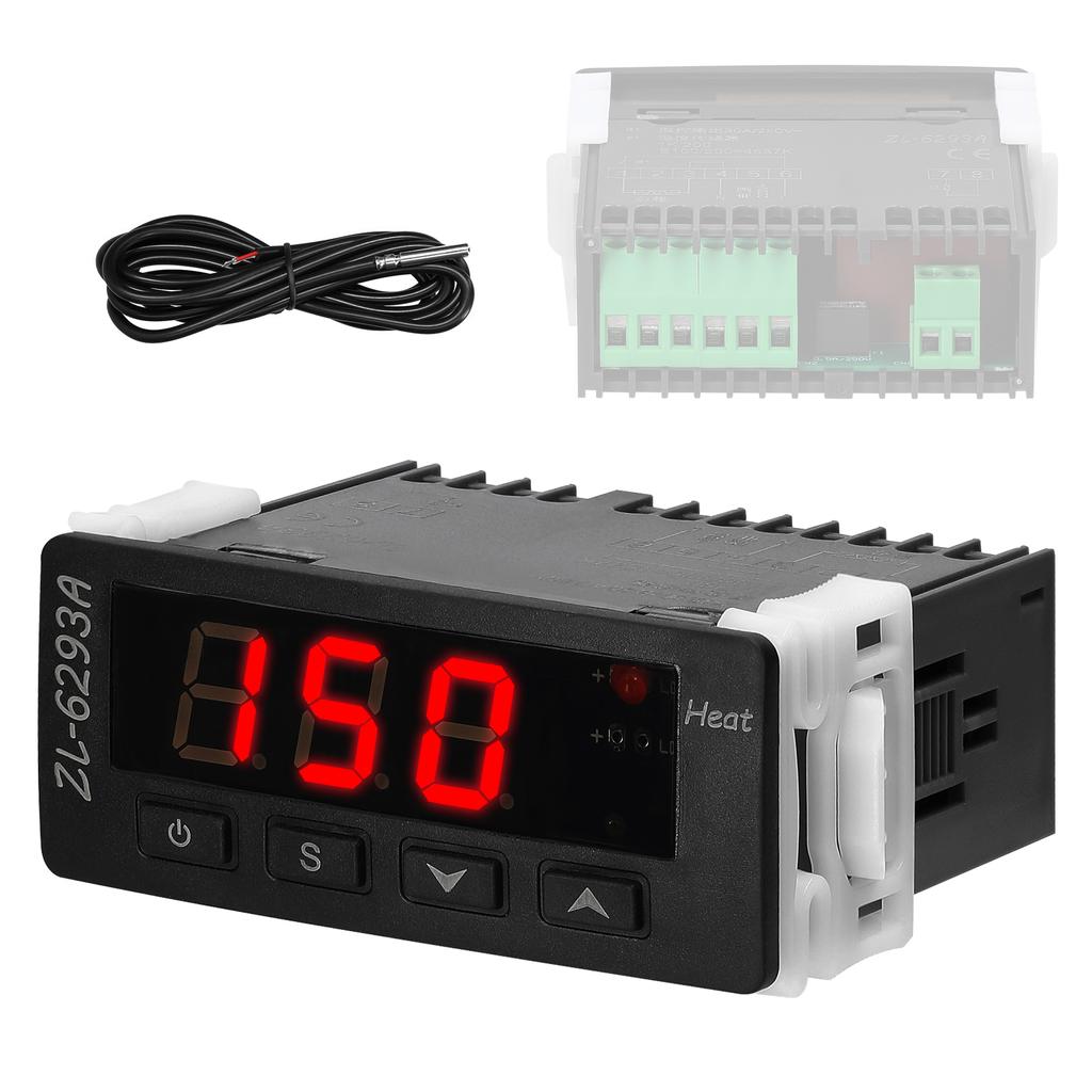 ZL-6293A Iintelligent Temperature Controller Silicone Rubber Heating Plates Controller Digital Di lay Thermostat High Temperature Controllers