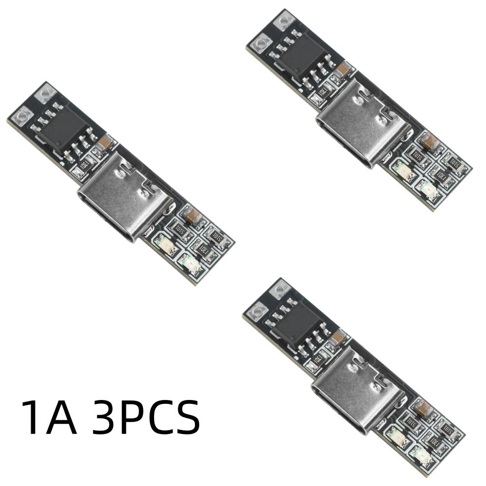 3/5/10PCS DC 3.7V Ultra-Narrow Ultra-Small Charging Module Li-ion Battery Charging Board 1A 4.2V Charger Module Type C