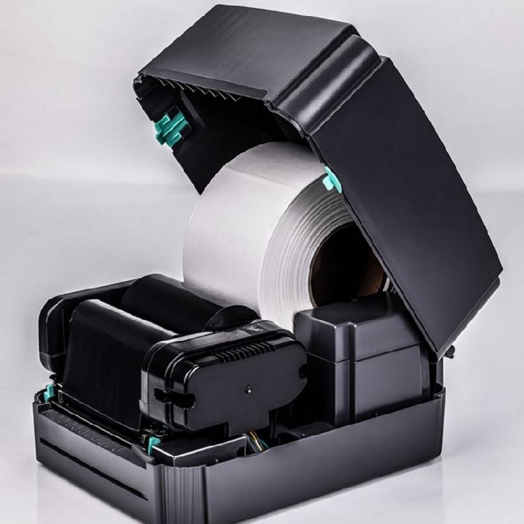 Thermo-Etikettenhalter Druckerständer für Barcode-Drucker Etikettenregal Externer Rollenpapierhalter Zubehör Handbuch
