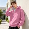 Herren Color Half-Zip Hoodie Lässiger Pullover für den Alltag