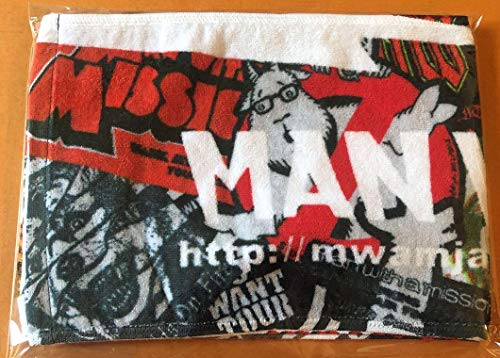 MAN WITH A MISSION MAN WITH A MISSION 10TH ANNIVERSARY LOGO TOWEL Muffler Towel + [Bonus]