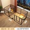 Recinto Gioco per Animali da Interno per Cani Piccoli Medi Casa Portatile per Cuccioli con Porta Gabbia in Metallo Ferro per Teddy Barriera Domestica Recinto per Cani