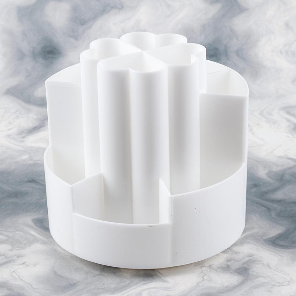 Plastic Pen Container 7/10 Grids Stationery Storage Box Cartoon Pen Holder  School Office