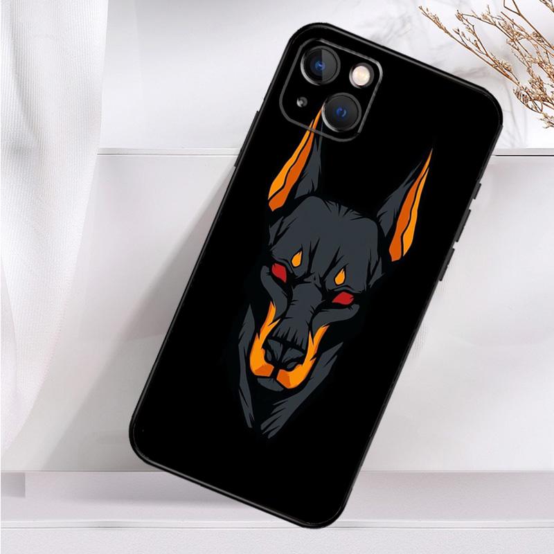 Dachshund Doberman Dog Shockproof Case For iPhone 17 16 15 14 11 Pro Max Plus 12 13 Mini 16e 17 Air Phone Cover