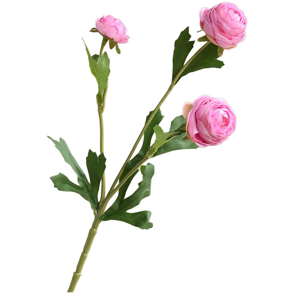 Realistic Dew Lotus Silk Flower Artificial Floral Arrangement for Home Office Wedding with Adjustable Wire 43cm