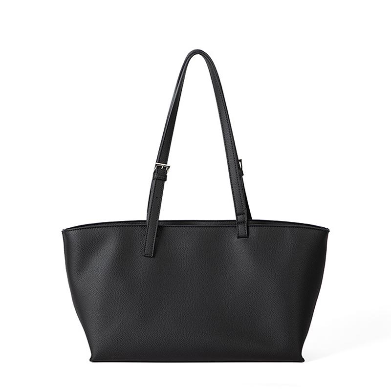 

Повседневная мягкая сумка-тоут для женщин, универсальные плечевые сумки из искусственной кожи, высококачественные сумки, вместительная сумка-тоут, подарки чёрный