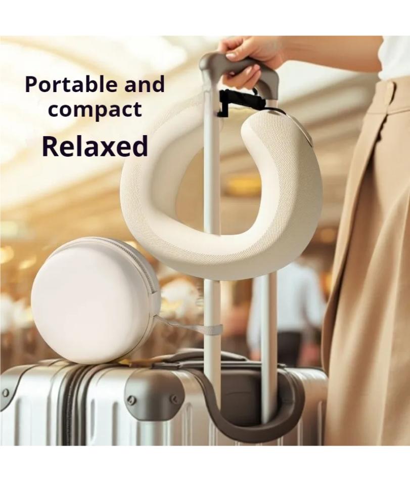 U-förmiges Memory-Foam Nackenkissen Reise Gesundheitspflege Weiches Reisekissen Nacken Zervikal Flugzeugkissen