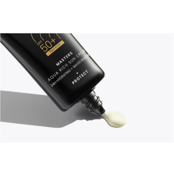 AHC Masters Aqua Rich Sun Cream SPF50+ PA++++ | Lightweight & Hydrating Korean Sunscreen – 30ml