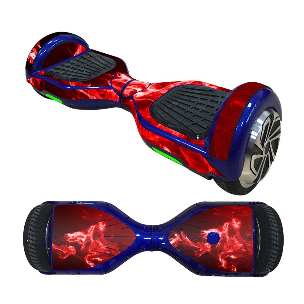 Adesivos Hover para Pele de Patinete, Reflexão Noturna de 6,5 Polegadas para Autoequilíbrio, Capa de PVC Resistente a Arranhões