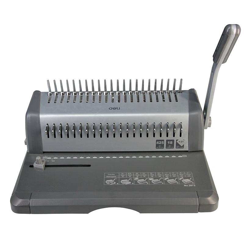 Deli Comb Binding Machine CN plug (adapter included)