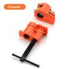 3/4in Wood Gluing Pipe Clamp Set Quick Release Pipe Clamp Tools Heavy Duty Woodworking Pipe Clamp Ergonomic for Home Improvement