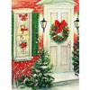 Diamond Painting Full Square Christmas Diamond Embroidery Sale Door Mosaic Landscape Handicraft Handmade Gift