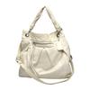 Parker 2WAY Shoulder Bag Leather Ivory Women 13411 Used