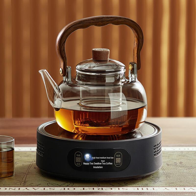 Miyeya Glass Electric Tea Kettle & Stove Set