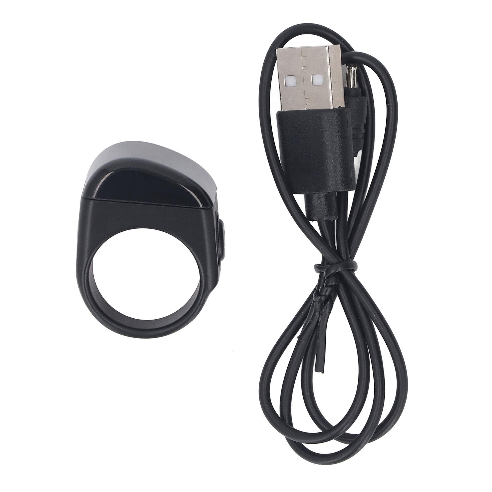 Smart Ring Counter 20mm Bluetooth APP Reminder Digital Display Muslim Islamic Prayer Smart Ring
