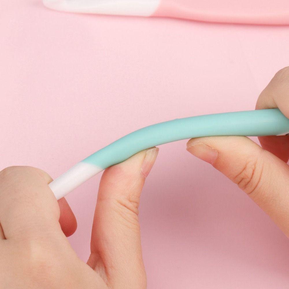 ABS Crochet Hook Soft Handle Knitting Needle Handmade   Wool Crocheting