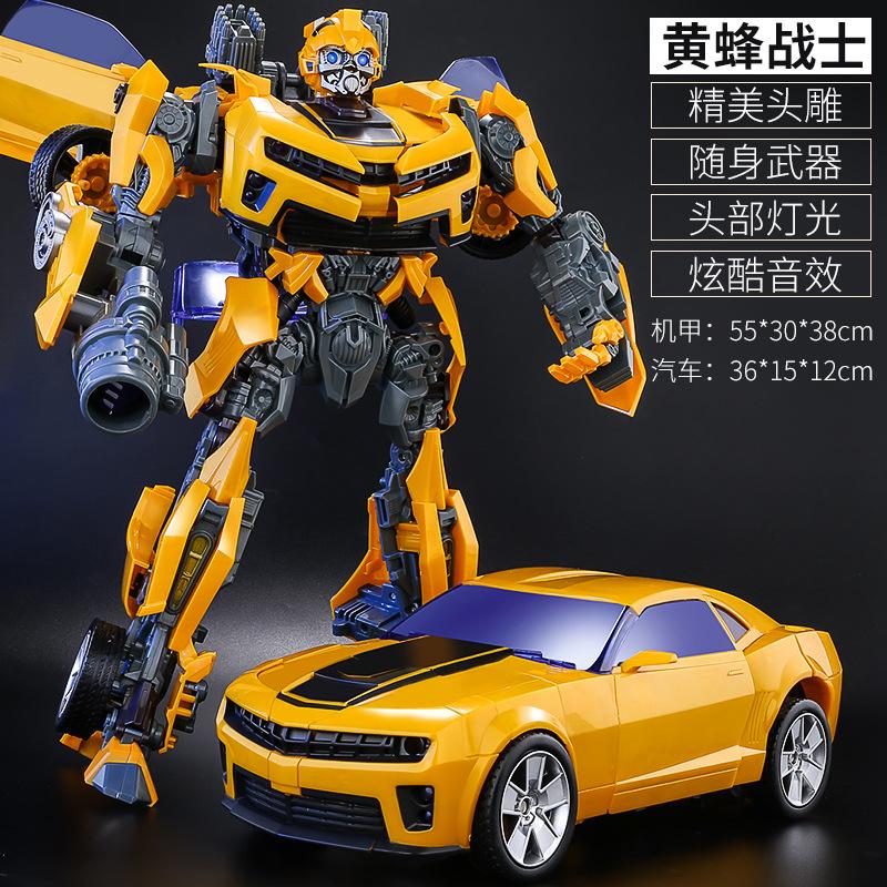 Shapeshifting Toy Model Car Robot Bumblebee Dinosaur Cable King Kong Figure Alloy Children Boy