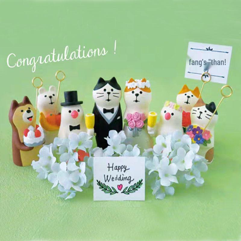 Valentine's Day Zakka Japanese Resin Cake & Car Decorations