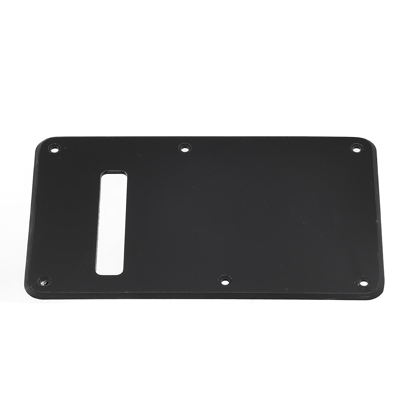 Guitar Back Plate Scratch Resistant Electric Guitar Tremolo Cavity Cover Backplate for ST