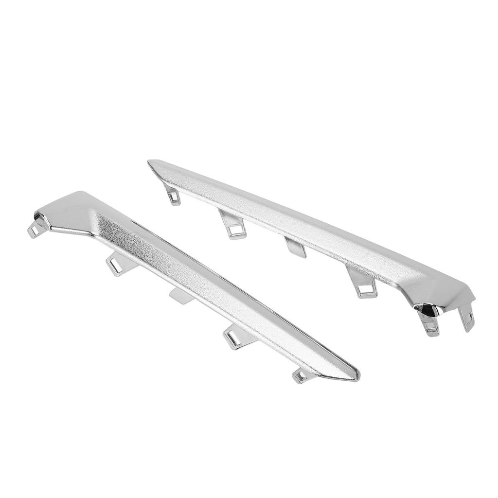 2 Pcs Front Fog Light Cover Trim 57708SG010 Chrome Bumper Fog Lamp Molding Trim Replacement for Subaru Forester 2015 to