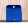 2pcs Cabinet Handle Template with Positioning Ruler Cabinet Hole Opener Locator Template Handle Hole Locator Cabinet Hardware