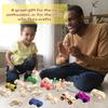 BHBL 42 Unfinished Wooden Cars Crafts Painting,Suitable for Kids Family Activities Art Crafts Projects, Woodworking Gifts