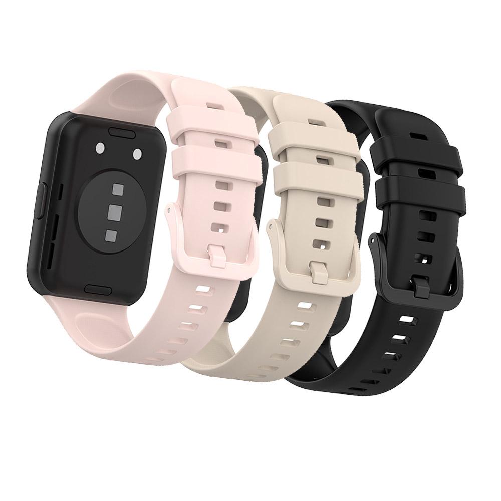 3PCS Sport Silicone Watchband For Huawei Watch Fit 2 Strap Smarwatch Wriststrap For Huawei Fit2 Active Belt Bracelet Accessories