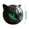 Crystal Healing Black Cat Stone Sculpture Resin Elegant Black Cat Figurine  Collectors Item