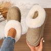 Fashion Fluffy Furry Platform Snow Boots Woman 2025 Thicken Plush Warm Winter Ankle Boots for Women Non Slip Thick Sole Cotton Shoes