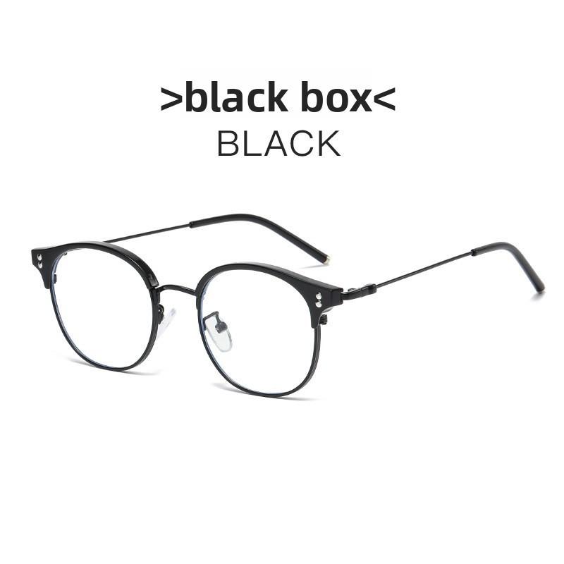 Elegant Flat Eyewear With Antiradiation Lenses For Office And Casual Use