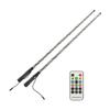 RGB LED Whip Light with Flag APP Control 300 Patterns 366 Modes 12V for UTV ATV Off Road Vehicle Boat
