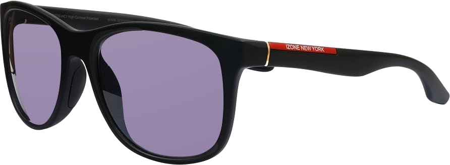 

IZONE High Performance Polarized Sunglasses IDRIVE Sports Driving Fishing Golf Contour [iZONE] P3050-HC1 (High - Black)
