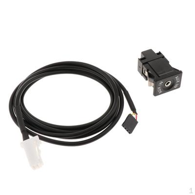 Car AUX USB Charger Socket Cable for
