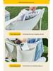 Portable Folding Moon Chair: Lightweight Outdoor Camping Chair with Backrest