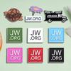 JW,ORG Broche de Esmalte Carro Preto Retro Terra Religioso Testemunha de Jeová Broches Insígnia de Lapela Joia Presente para Amigos Cristãos