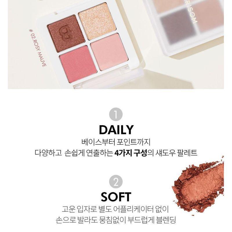 Berrisom - Real Me Lidschattenpalette - 4 Farben