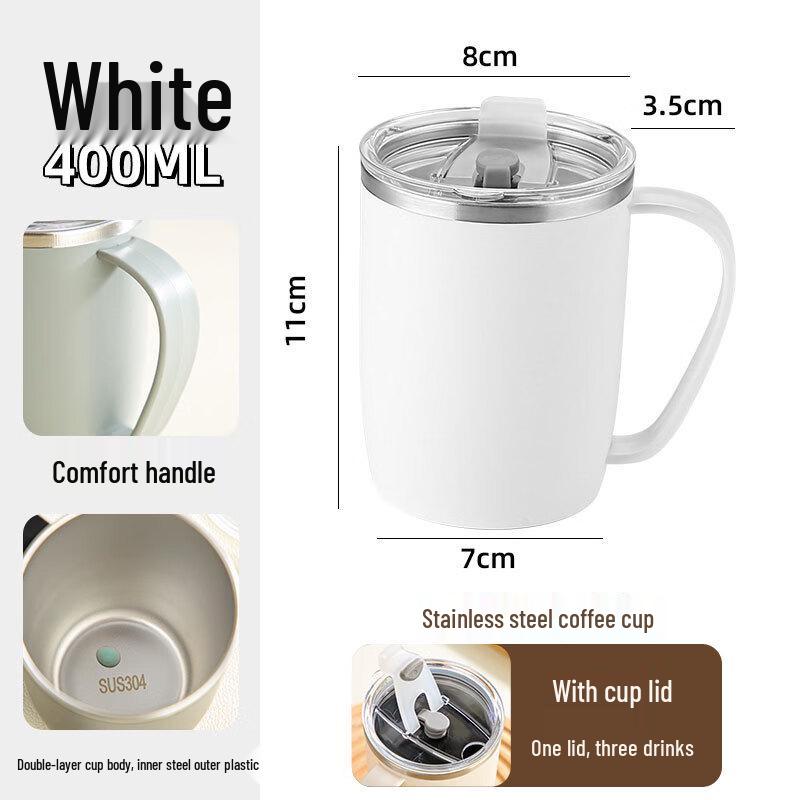 

YIXI Stainless Steel Coffee Mug with Lid