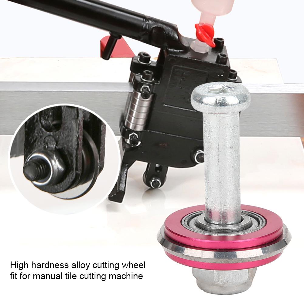 Tile Cutter Wheel Manual Tile Brick Cutter Wheel Cutting Machine Replacement Tool12000m (Pink)