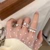 Vintage Irregular Smooth Opening Rings for Women Adjustable Stackable Finger Ring Jewelry Stylish Geometric Accessory