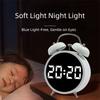 with LED Screen Alarm Clock Extra Large Sound Children Clock Creative Number Clock
