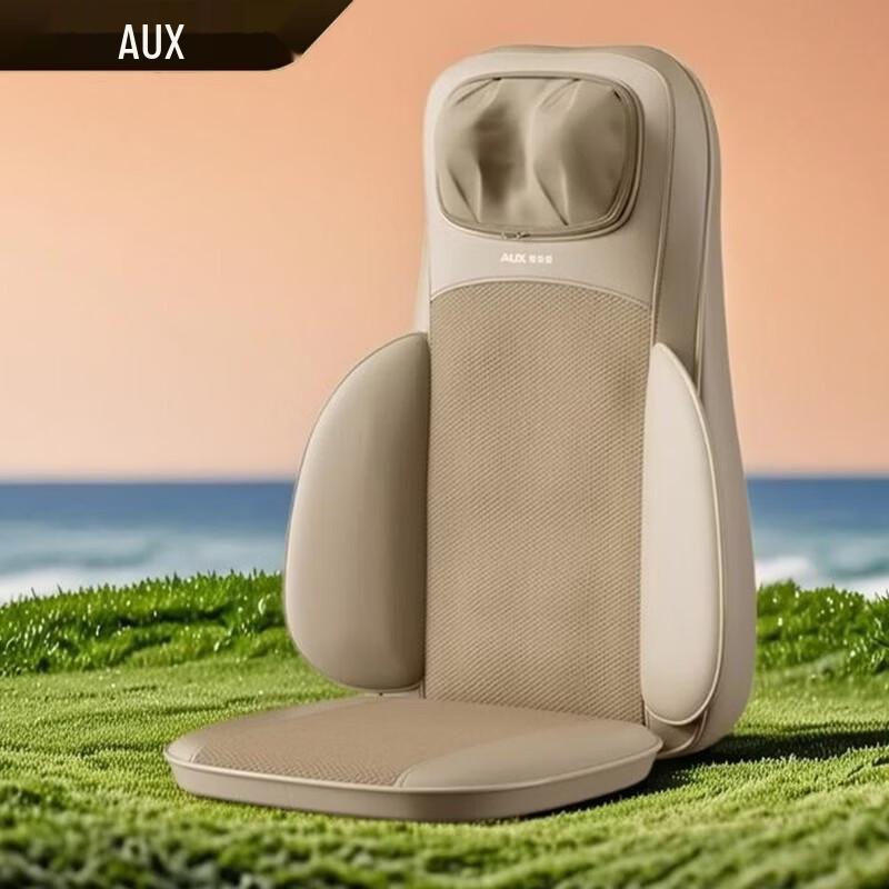 Aux Full Body Shiatsu Massage Mat with Heat and Vibration