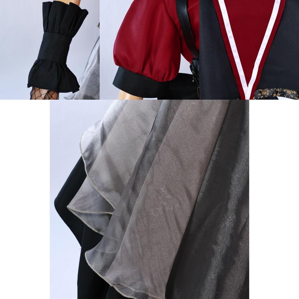 Adorable Ave Mujica Costume For Stage Performances Featuring Colorful Polyester Design