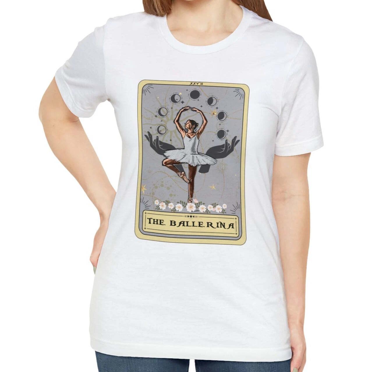 The Ballerina Tarot Card Shirt, Gift for Dancer Ballerina XL