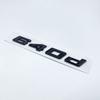 Glossy Black GT 630i 630d 640i 640d XDrive SDrive ABS Numbers Letters Emblem for BMW GT Series E63 E64 F06 F12 F13 G32