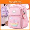 Chic Cute Light School Bag For 5th And 6th Graders Cartoon Patterned With Curved Straps