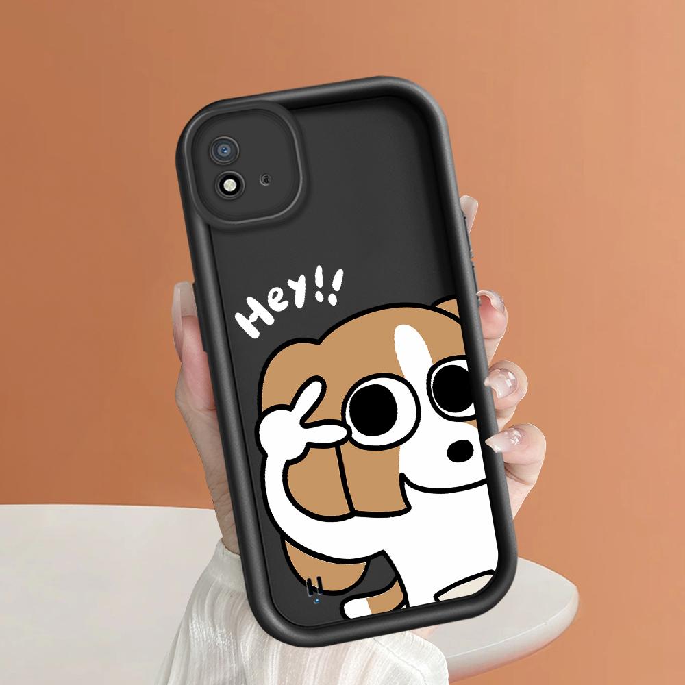 Miękki silikonowy kwadratowy wzór drabinkowy Obudowa telefonu Pełna obudowa aparatu Odporna na wstrząsy gumowa obudowa do OPPO Realme