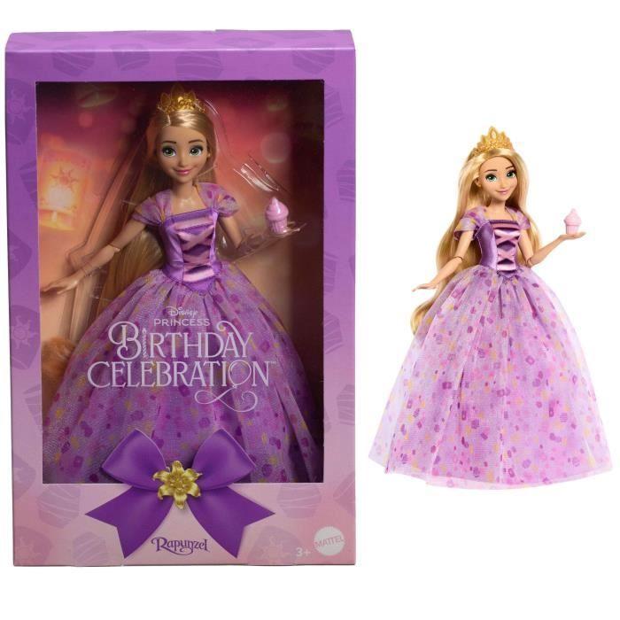 DISNEY PRINCESSES Raiponce Fête d’Anniversaire-Poupée Inspirée Du Film - HYC38