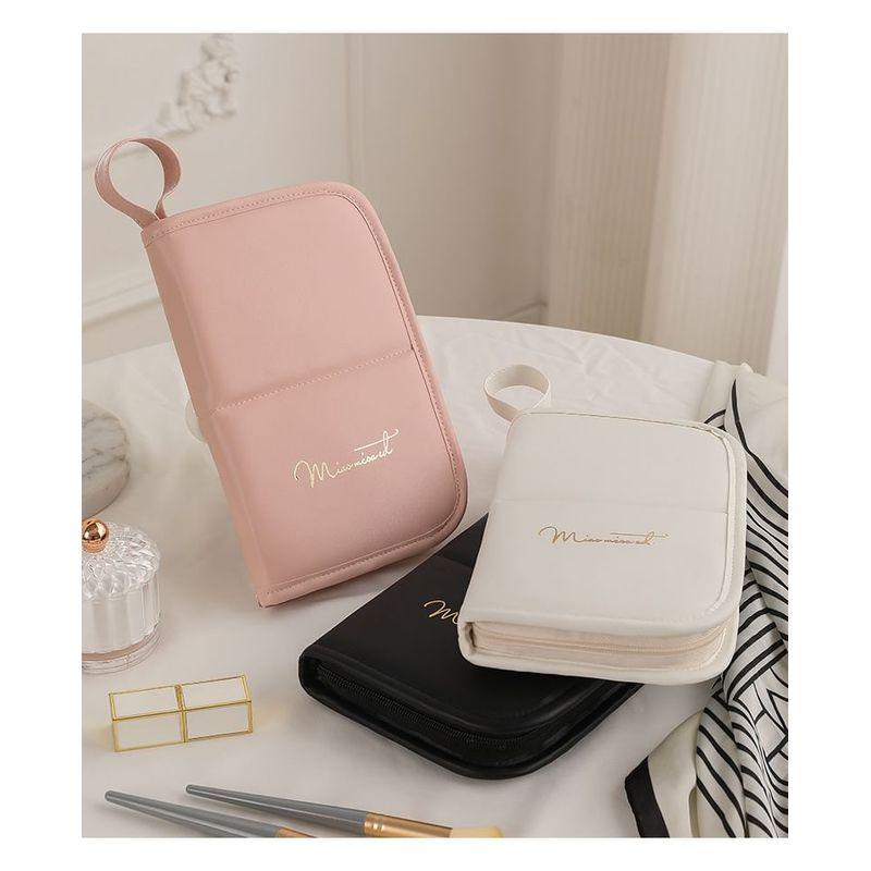 YOUWELL - Plain PVC Makeup Brush Case