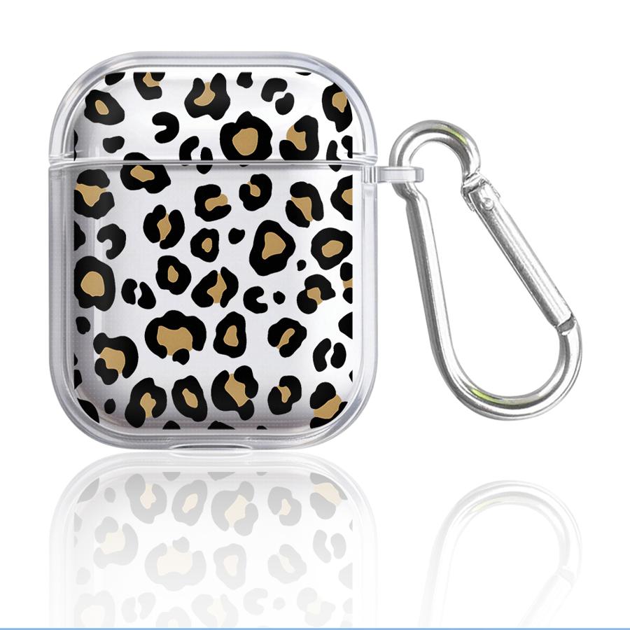 Clear Earphone Cases Cover Case For Airpods 1 Pro3 3 4 Pro Pro2 2 Leopard Fashion Spots