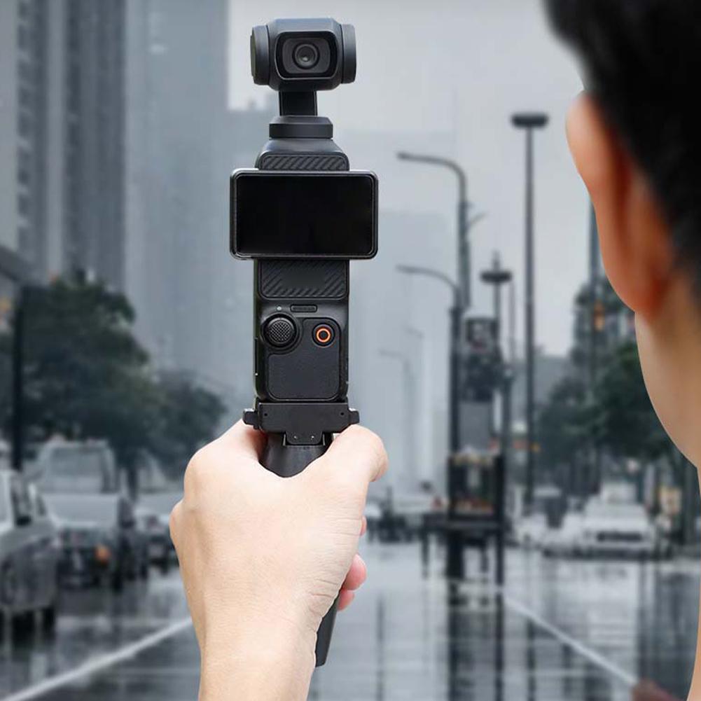 For DJI Osmo Pocket 3 Handle Grip Selfie Stick Camera Shooting Bracket Ergonomic Handheld Stabilizer Holder Mount Adapter